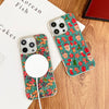 For iPhone 14 / 13 Denior A18 Paint MagSafe Phone Case(Butterflies)