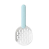 Cat Litter Scoop with Hook - White & Blue