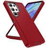For Samsung Galaxy S25 Ultra 5G Life Waterproof Rugged Phone Case(Red + Black)