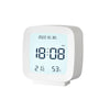 2286 Mini Multifunctional Calendar Alarm Clock Bedside Temperature and Humidity Clock(White)