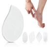 Peeling Pedicure File Polishing Nail Art Tool Portable Nail File With Drip Runway Round