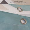 300x200cm Simple Thickened Waterproof Shower Curtain Polyester Bathroom Curtain Fabrics