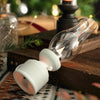 Retro Luminous Kerosene Lamp Christmas Simulation Oil Lamp Decoration, Spec: Shaking (Black)