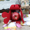 Foldable Apple Gift Packaging Bag Creative Non-Woven Bag Christmas Decoration(Senior)
