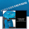 Motorcycle Waterproof Nylon Backpack Convenient Motorbike Chest Bag Backpack Camping Hiking Running Outdoor Sport Bag(Blue)