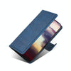 For Alcatel Axel / Lumos Skin Feel Crocodile Magnetic Clasp Leather Phone Case(Blue)