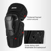SULAITE Off-Road Motorcycle Windproof Warmth Drop-Proof Breathable Carbon Fiber Protective Gear, Specification: Knee Pads