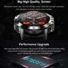 LEMFO K52 1.39 inch IPS Square Screen Smart Watch Supports Bluetooth Calls(Black)