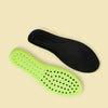 1pair High Elasticity Breathable Sweat Absorbent Shock Absorbent Cuttable Insoles, Size: 45-46(Green+Black)