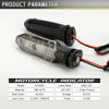 2pcs For Honda RS150 XRE300 CRF300 X-ADV Motorcycles LED Turn Signal Light(Transparent)