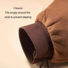 Anointing Gloves Quickly Rub Body Lotion Tool Apply Sunscreen Essential Oil Flocking Massage Gloves, Style: Small Brown