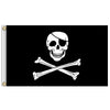 60x90cm Bar Haunted House Pirate Skeleton Flag Halloween Hanging Cloth, Style: Bald Eye Mask