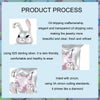 S925 Sterling Silver Easter Cute Bunny DIY Beads(BSC998)