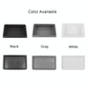 For Tesla Model Y 2021-2023 TPE Storage Organizer Under Car Seat, Style:with Cover(White)