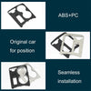 Car Central Control Storage Box Round Cover 2046800107 for Mercedes-Benz C-Class W204 2007-2014, Left Driving(Black)