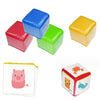 Children Soft Dice Throwing Toy Educational Aids(Single Dice)