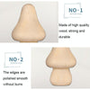210143D Wooden Mushroom Head DIY Painted Toys Children Early Education Household Decorative Ornaments