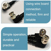 1m BNC Male Right Angle Coaxial Cable - CCTV & Security Camera