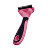 Double-Sided Stainless Steel Pet Comb (Small, Red)