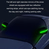 Car Front Windshield Snow and Anti-freeze Thickened Car Cover, Size: Black Sedan