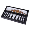 10 PCS Toothbrush Style Handle Makeup Brush Eyebrow Brush Set