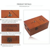 Creative Funny Present Useless Box Novel Wooden Anti-stress Toy (Pink)