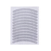 Jg-Phc-12 Children Bicycle Scooter Reflective Sticker Night Warning Riding Contour Sticker(White)