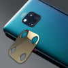 2 PCS 10D Full Coverage Mobile Phone Metal Rear Camera Lens Protection Ring Cover for Huawei Mate 20 Pro(Gold)