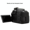 PULUZ Soft Silicone Protective Case for Canon EOS 800D(Black)