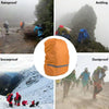 Reflective Light Waterproof Dustproof Backpack Rain Cover Portable Ultralight Shoulder Bag Protect Cover, Size:XS(Orange)