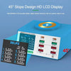 RELIFE RL-309AW  QC3.0 PD Fast Wireless Charger With LCD Display 8 Ports(US Plug)