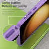 For Samsung Galaxy S23+ 5G MagSafe Frosted Translucent TPU + PC Full Coverage Phone Case(Dark Purple)