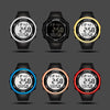 SANDA 375 Watch For Male Students Simple Casual Electronic Watch Sports Waterproof Luminous Watch(Black)