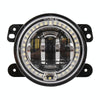 2 PCS DC12V-30V / 30W / 3A / 1440LM 12LEDs  4 inch Car LED Colorful Fog Light, Style: White Background (White Light)