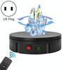 22cm Charging Rotating Display Stand Video Shooting Turntable, Load: 50kg, Power Plug:US Plug(Black)