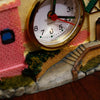 Castle Alarm Clock Home Desktop Decoration(Pink)