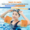 Children Arm Circle Learning Swimming Training Circle Adult Swimming Sleeve Safety Double Air Bag Floating Ring(Blue)
