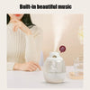 MJ010 USB Air Humidifier Home Small Bedroom Desktop Carousel Air Humidifier with Music Box,  USB Plug-in Type(Pink)