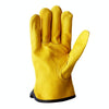 1 Pair JJ-1011 Genuine Leather Outdoor Wear-resistant Gardening Gloves, Size: L