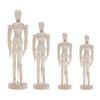 Wooden Puppet Toy Humanoid Art Sketch Model Joint Doll, Size:4.5 Inch