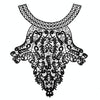 Purple Pink Embroidered Lace Collar Flower Three-dimensional Hollow Fake Collar DIY Clothing Accessories