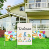 Easter Decorative Linen Strong and Durable Garden Flag(1230-9)