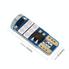 2 PCS T10 DC12 / 1W 9LEDs SMD-3030 Car Clearance Light(Blue Light)