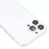 iPhone 13 Pro Max White Battery Back Cover with Keys & Wireless Charging