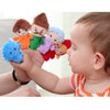 Animal Finger Dolls Plush Toys For Preschool Education, Height: 7.5cm(5 PCS/Set Frog Prince+4 Story Card))
