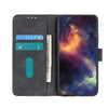 For Alcatel 1B 2022 KHAZNEH Retro Texture Horizontal Flip Leather Phone Case(Black)
