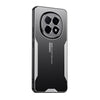 For OPPO A5 Pro Blade Series TPU Hybrid Metal Phone Case(Silver)