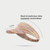 Sports Headband Empty Top Hat Summer Outdoor Sunscreen Breathable Riding And Running Peaked Cap For Men And Women, Size: Free Szie(Light Purple)