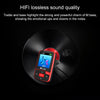 Original RUIZU X50 Sport Bluetooth MP3 Player 8gb Clip Mini with Screen Support FM,Recording,E-Book,Clock,Pedometer