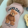 Teddy Bear Fleece Cat Sweater, XS, Light Pink